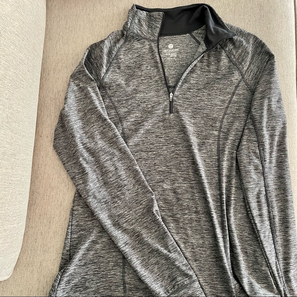 NWOT Old Navy Active Semi-Fitted 1/4 Zip Pullover Shirt XXL